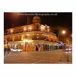 Night scene using available light of the popular Northbridge area of Perth, Australia.