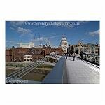 St Pauls from Millenium Bridge